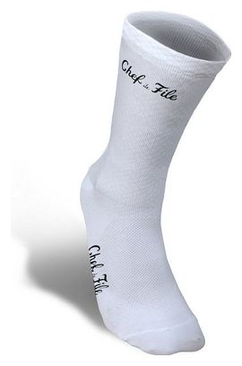 Chaussettes Chef de File - Blanc