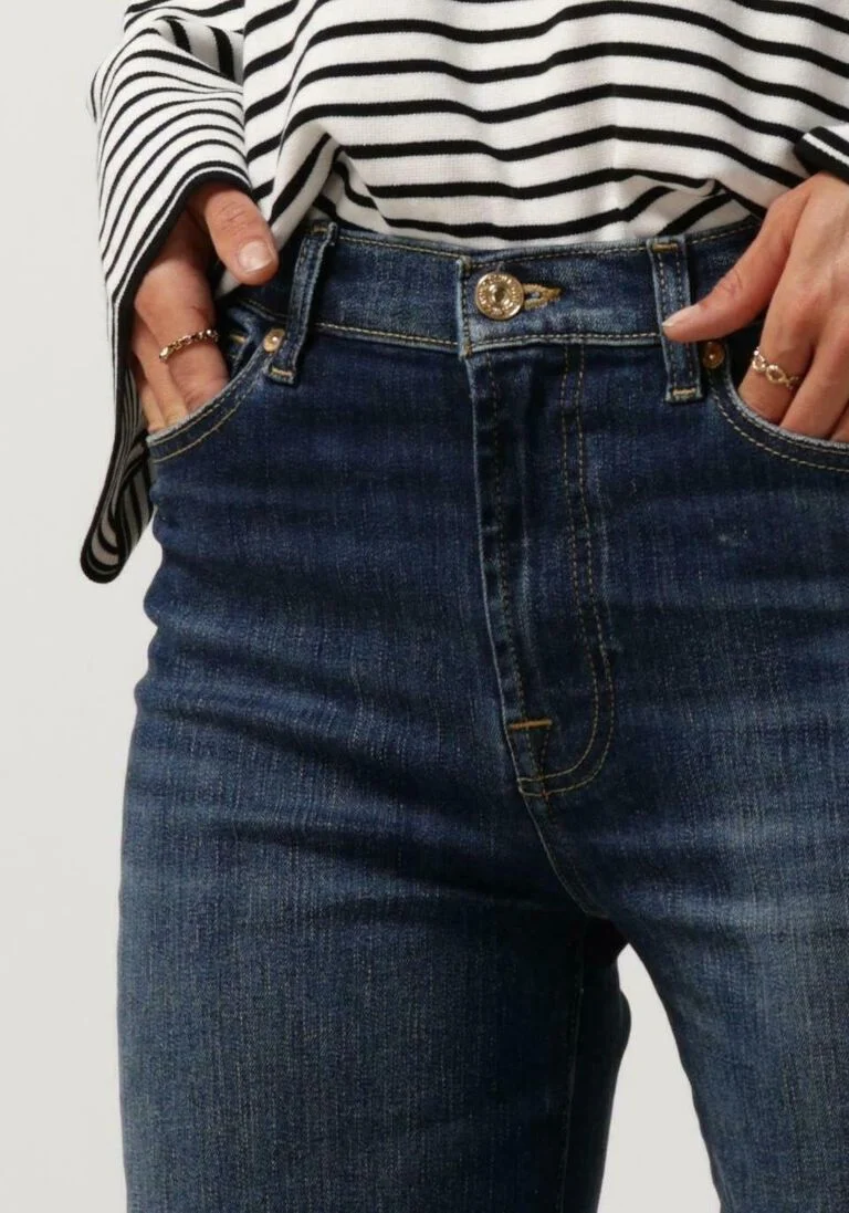 7 FOR ALL MANKIND blauwe 7 for all mankind flared jeans modern dojo nolita