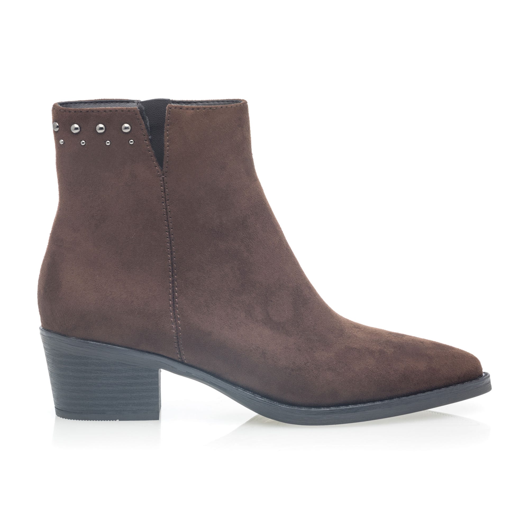 Santiags à talon Femme marron