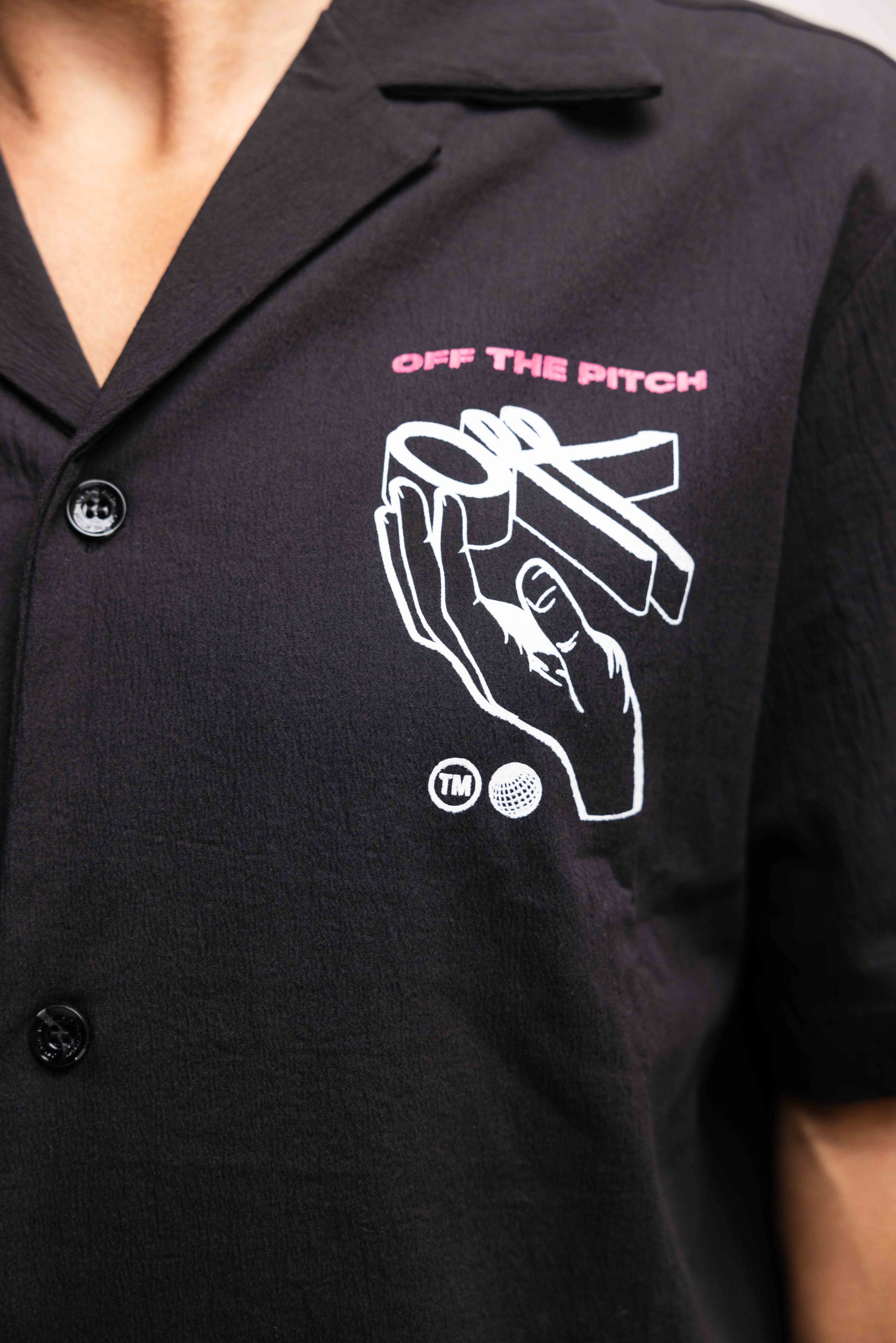 Off The Pitch Spartan Shirt Heren Zwart