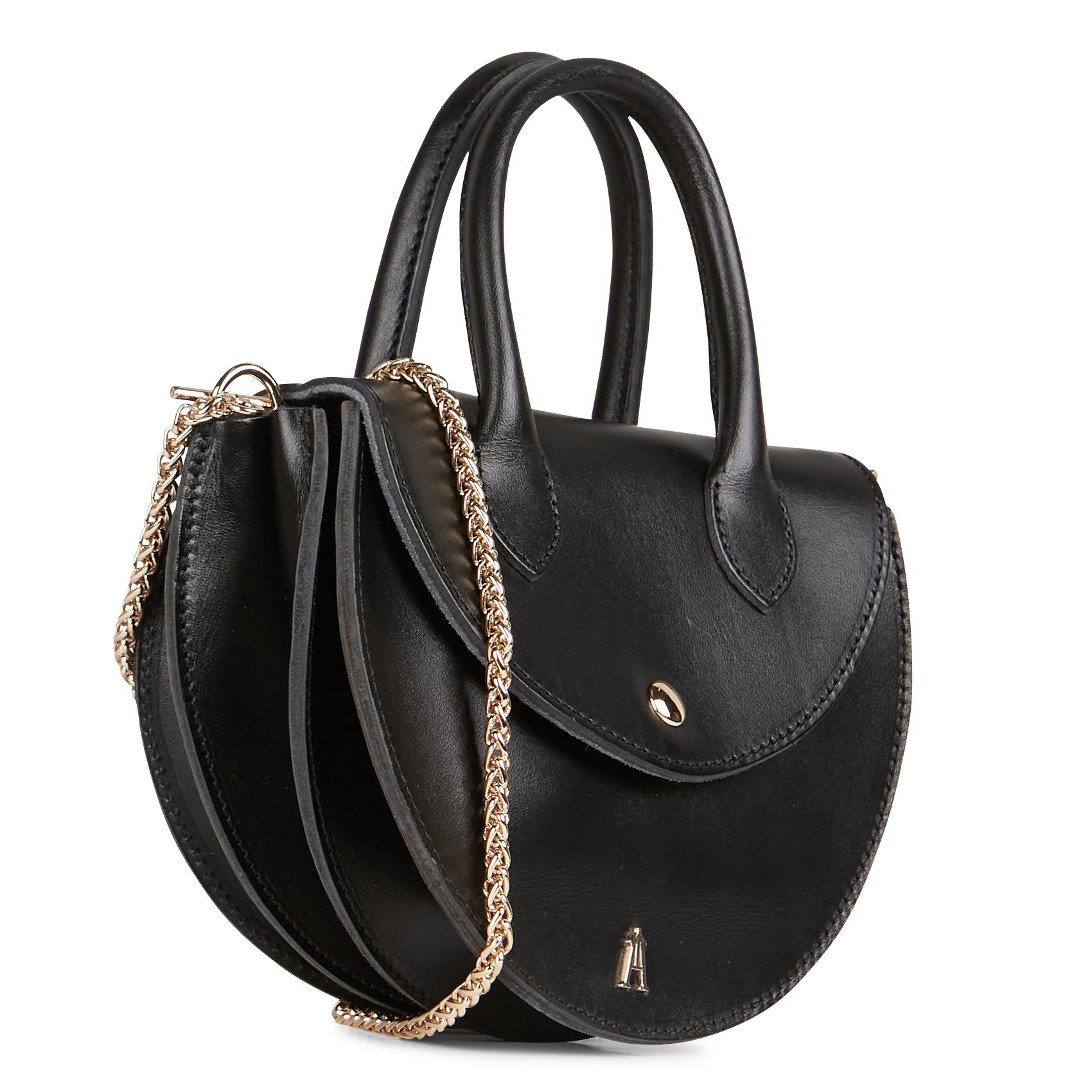 Musique - Sac à main en cuir| Noir