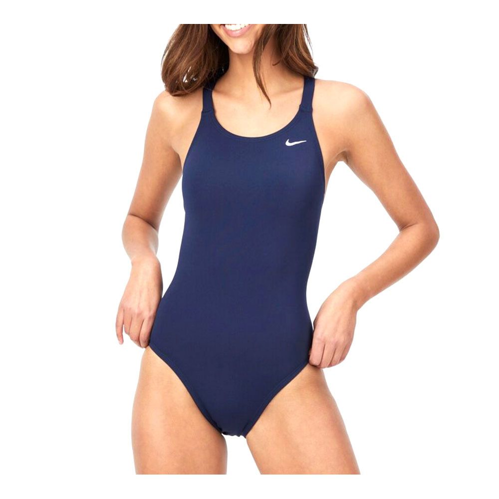 Nike Swim FASTBACK - Maillot de bain 1 pièce Femme midnight navy