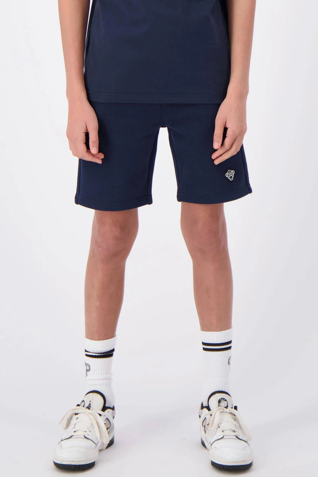 BLACK BANANAS regular fit sweatshort blauw