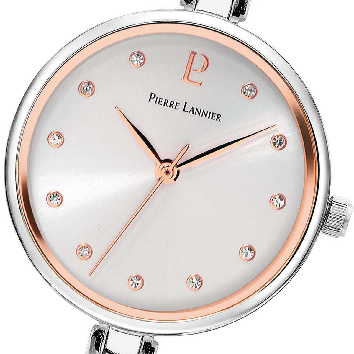 Montre PIERRE LANNIER Leia femme bracelet acier argent