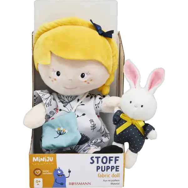 Stoffpuppe Blond