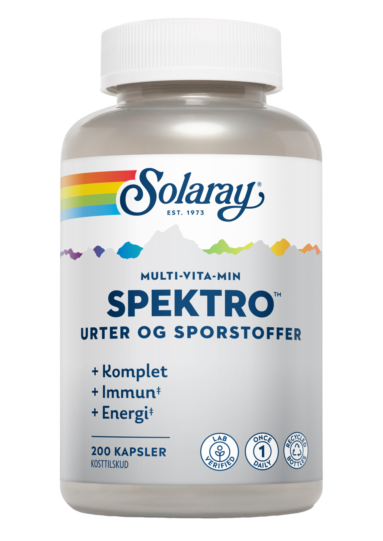 Solaray Spektro Multi-Vita-Min 200 kaps.