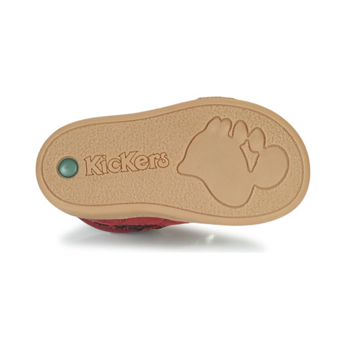 Kickers - TACKEASY - Bordeaux / Léopard