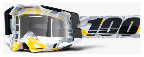Masque 100% RACECRAFT 2 | Korb Gris | Verres Clairs