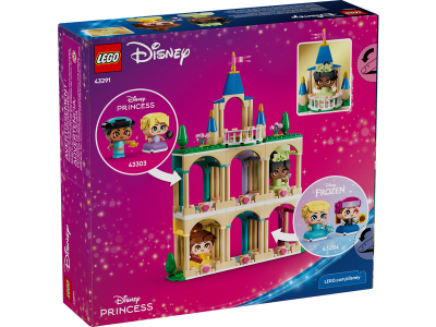 LEGO Mini Belle en Tiana met kasteel (43291)