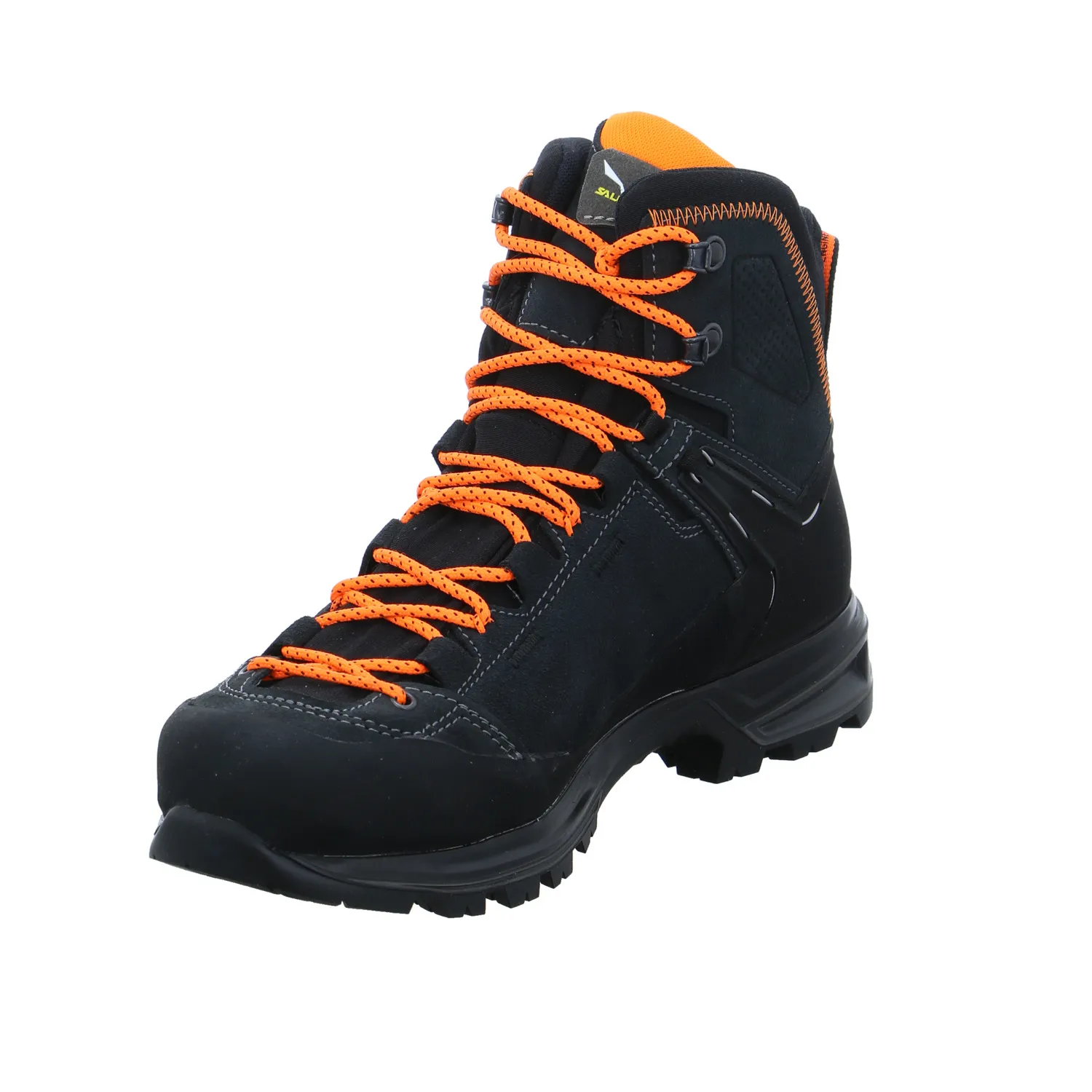 SALEWA Trekkingschuhe Blau Leder