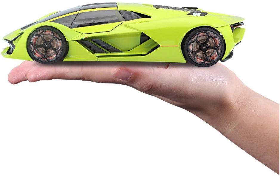 Lamborghini Terzo Milennio Grau 1:24Sammlermodell im Massstab 1:24