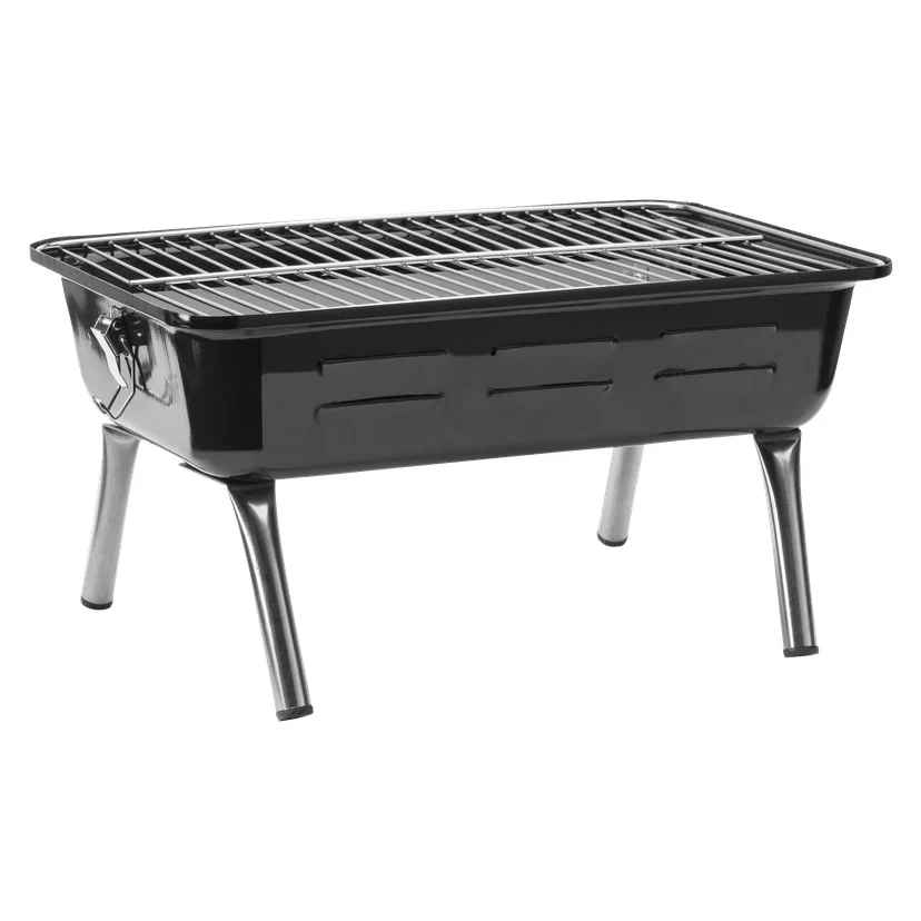 Bærbar kullgrill 40x25 cm