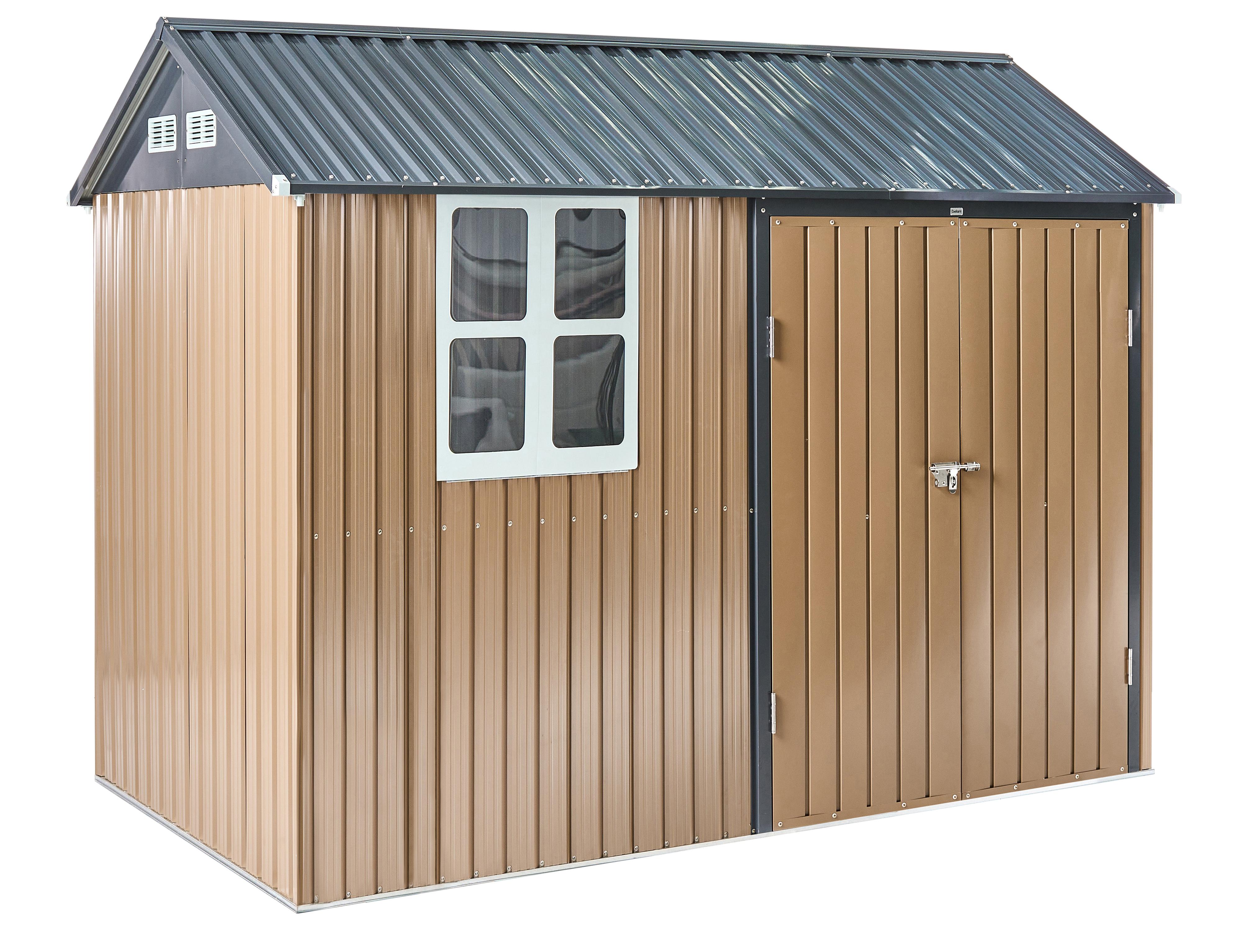 Tuinschuurtje NOCCIANO 313 cm 220 cm Bruin