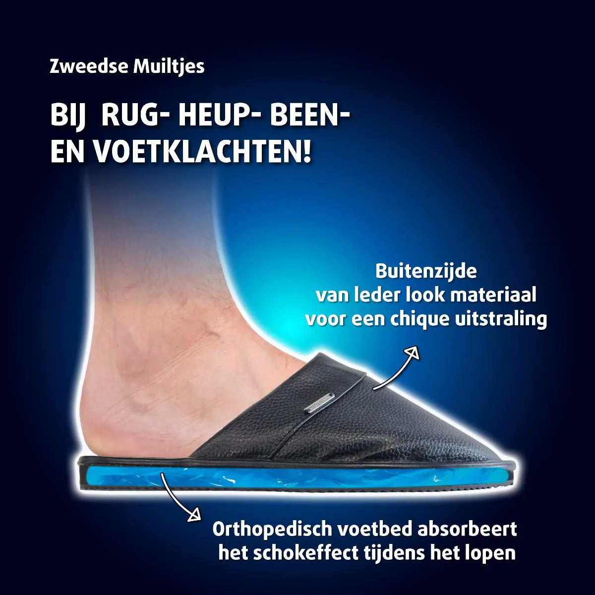 Orthopedische Zweedse Muiltjes