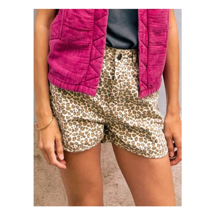 Marlot Paris Short Java - Collection Femme | Léopard