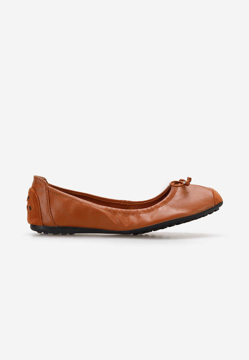 Ballerines femme chameau Amania V2
