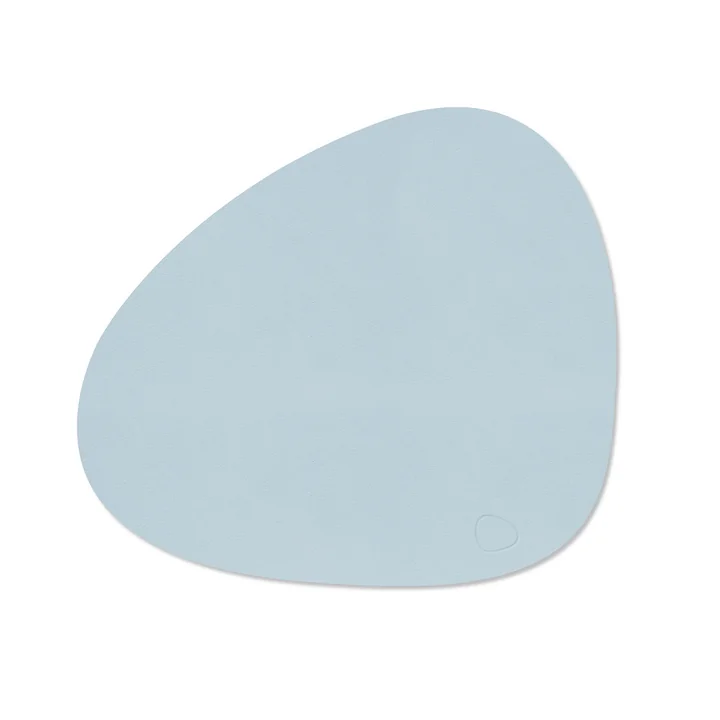 Lind DNA - Tischset Curve M, 31 x 35 cm, Nupo soft sky