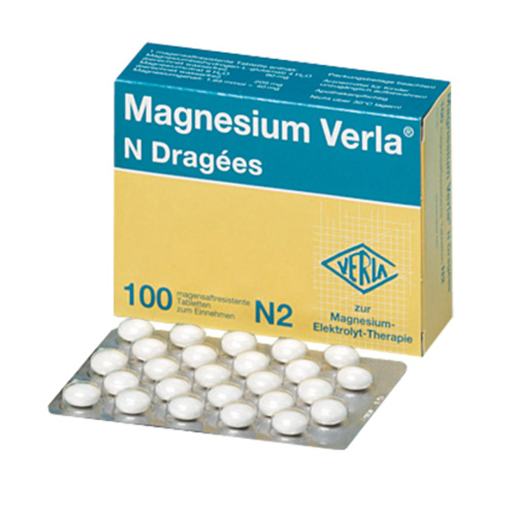 Magnesium Verla® N Dragées, 10X100 St
