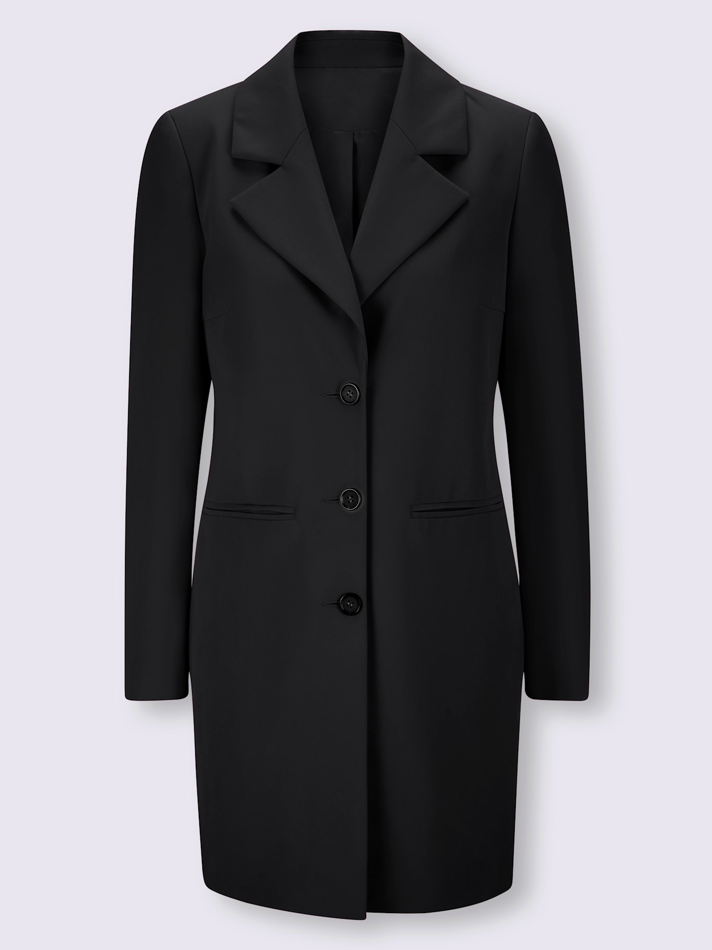 Manteau matière douce au joli tombé