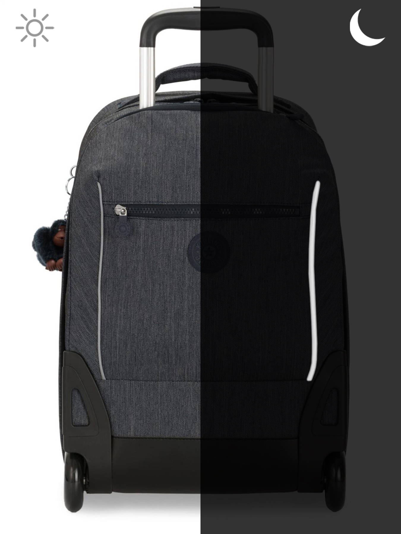 Sac a dos  roulettes 2 compartiments + PC 15