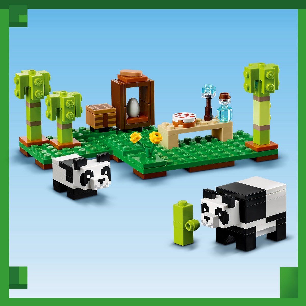 Le refuge panda Lego Minecraft 21245