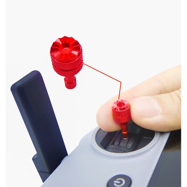 Fjernbetjening Joystick Rocker til DJI Mini 3/4 Pro Rød
