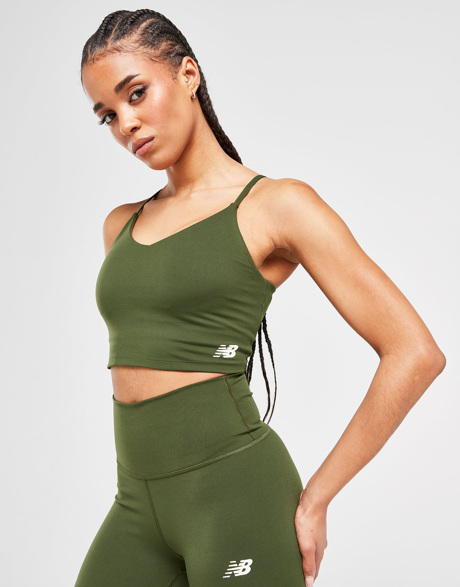 New Balance Brassière de sport Logo Femme