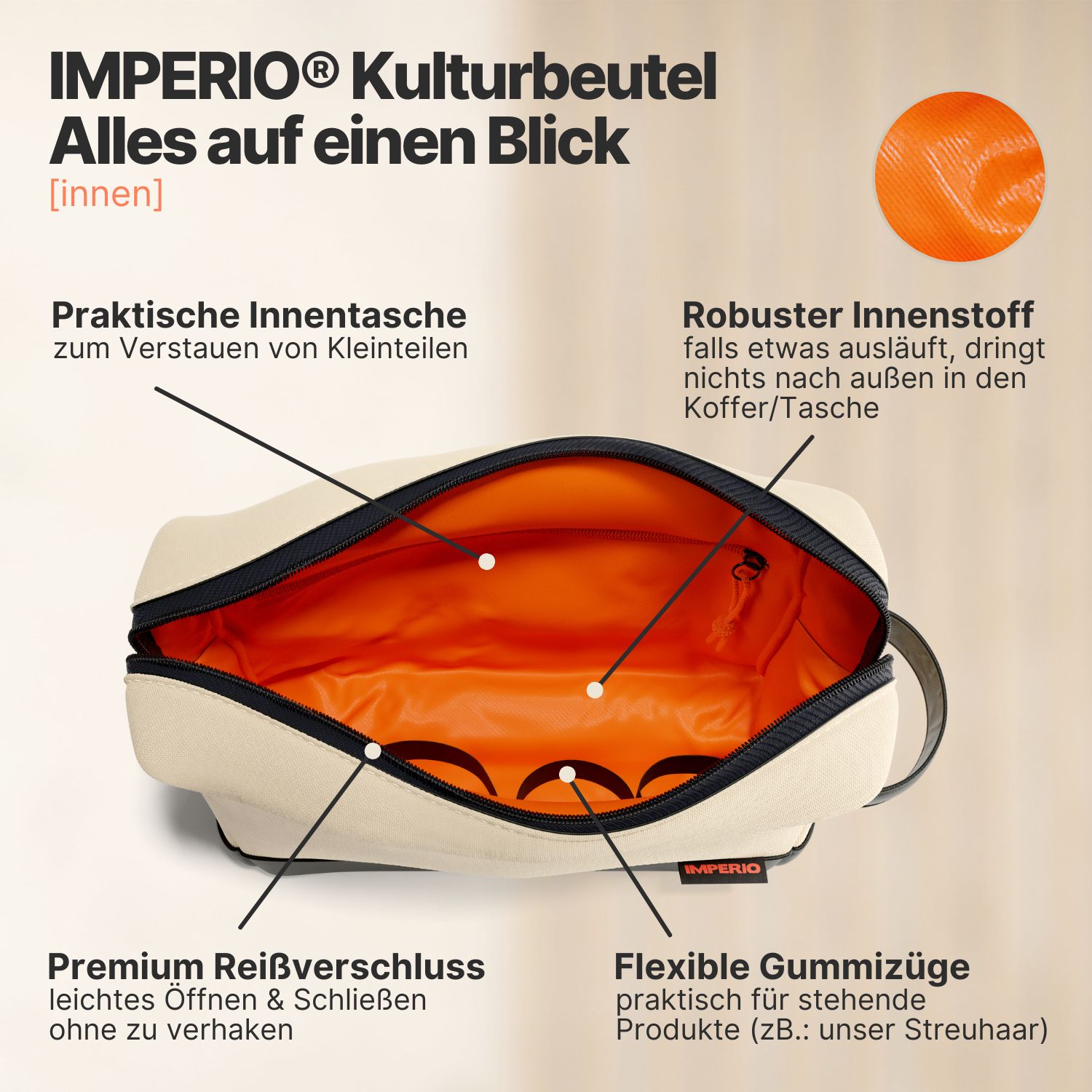IMPERIO® Kulturbeutel