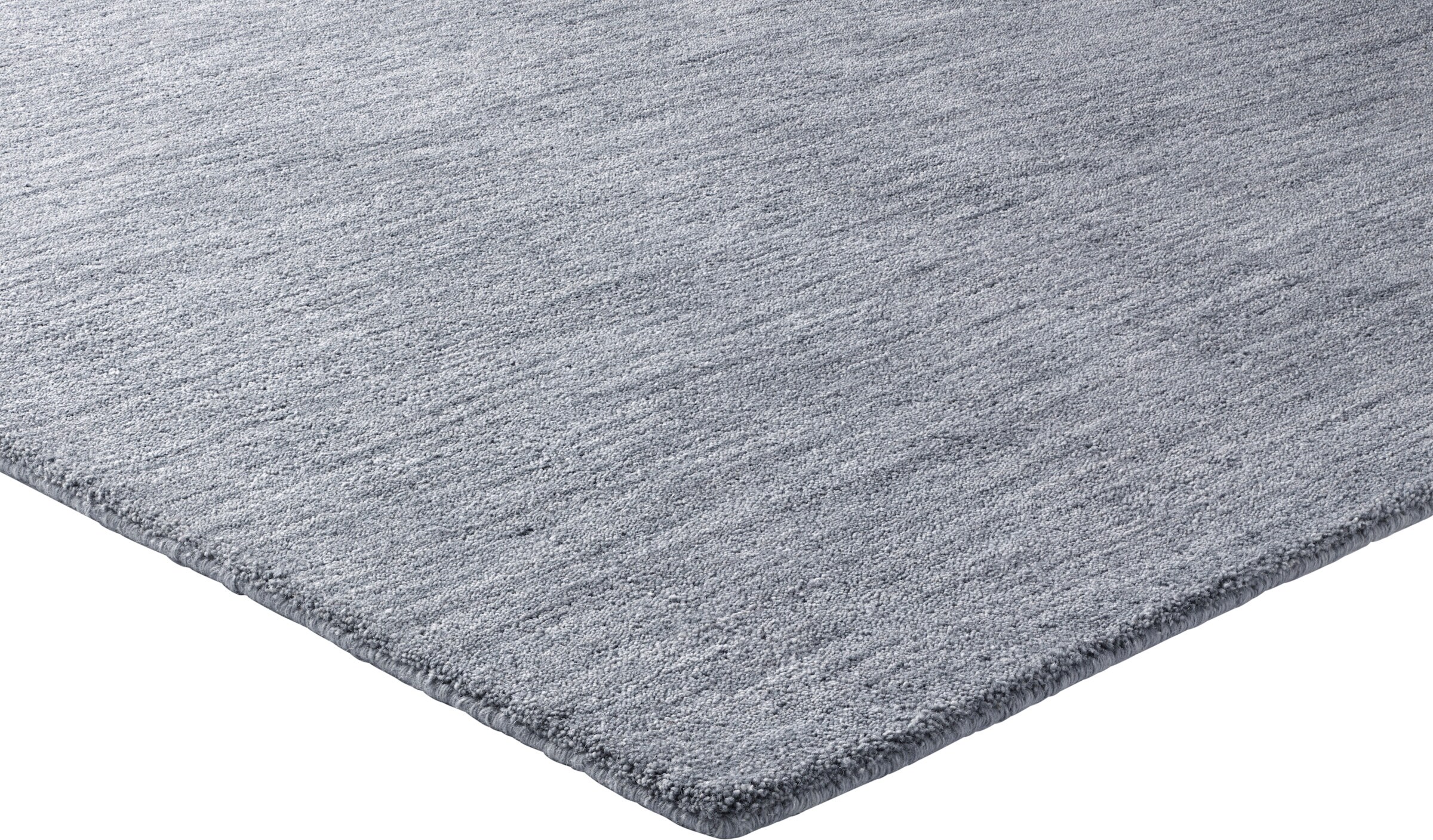 heine home Hochflorteppich in grau