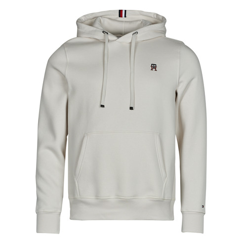Tommy Hilfiger - SMALL IMD HOODY - Ecru