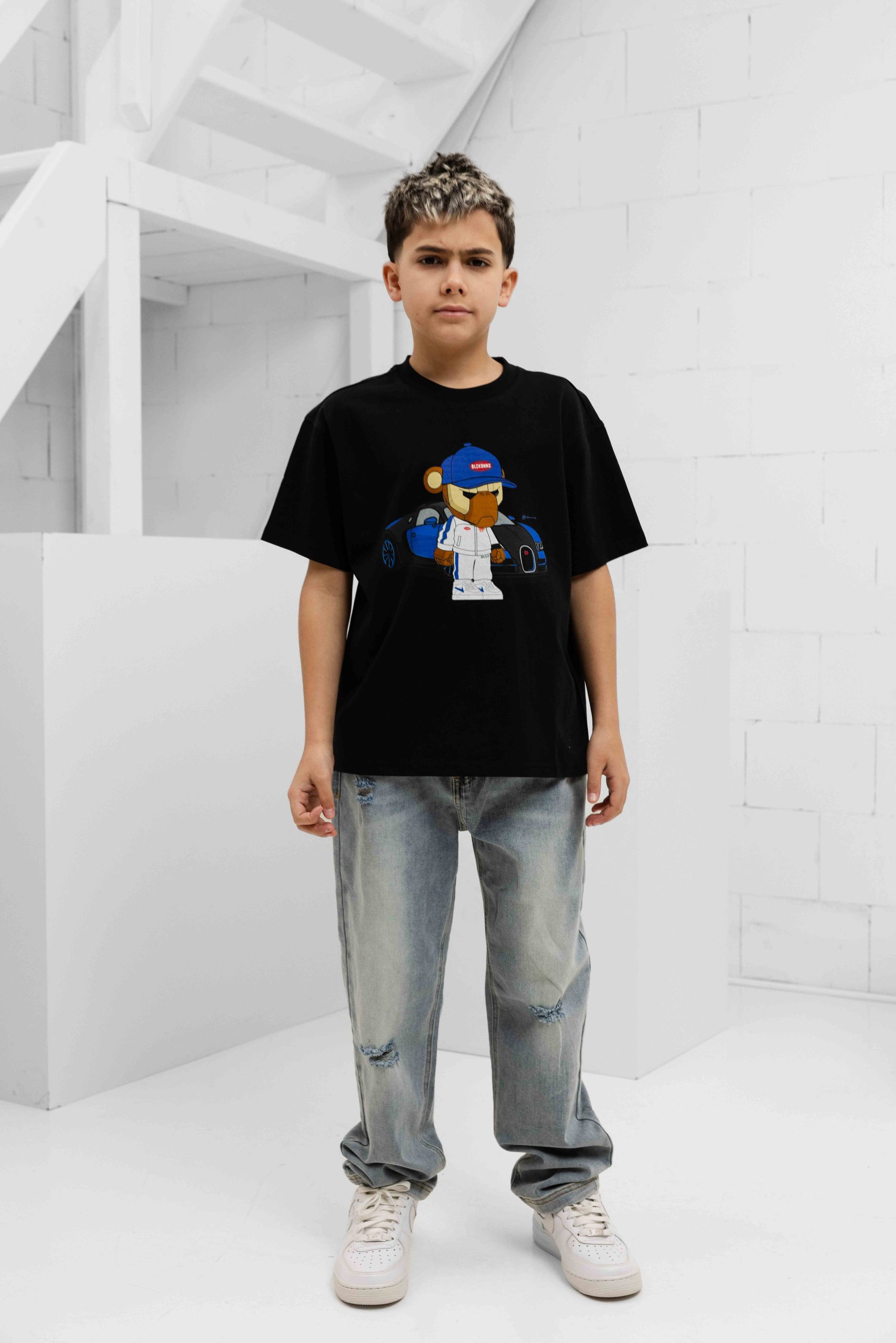 Black Bananas Bbugatty T-Shirt Kids Zwart