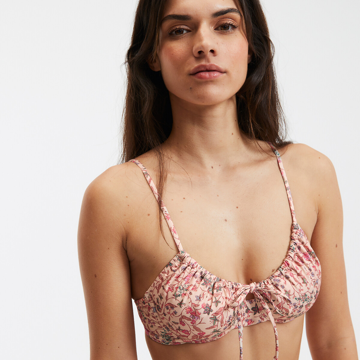 COLEÇÕES LA REDOUTE<br>Sutiã biquíni balconete com estampa floral