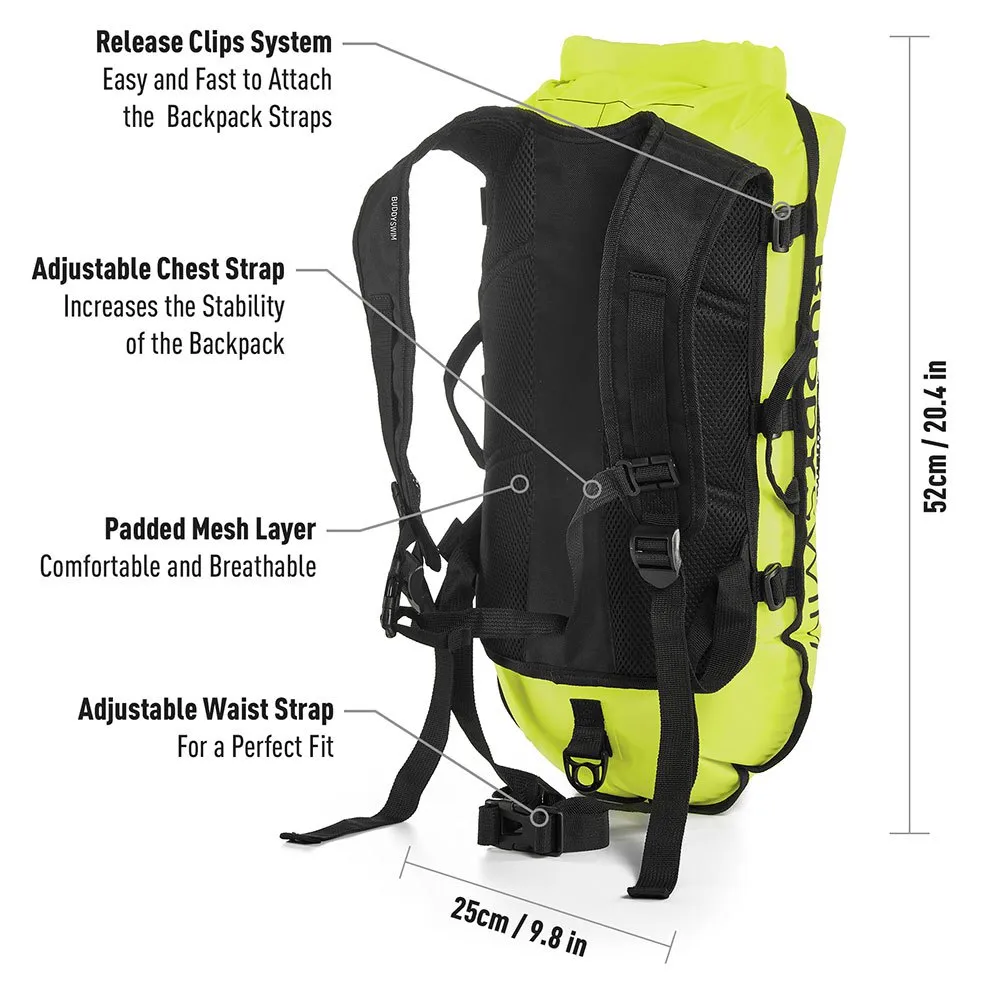 Buddyswim Boje mit abnehmbaren Rucksackgurten 28L