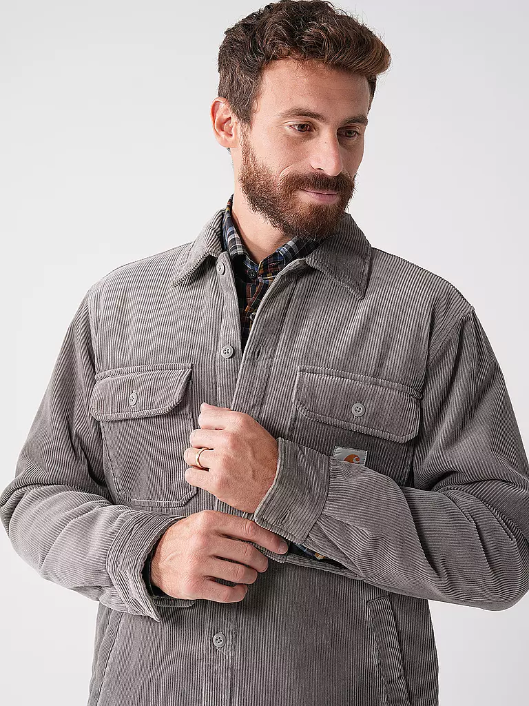 CARHARTT WIP Overshirt JACK grau