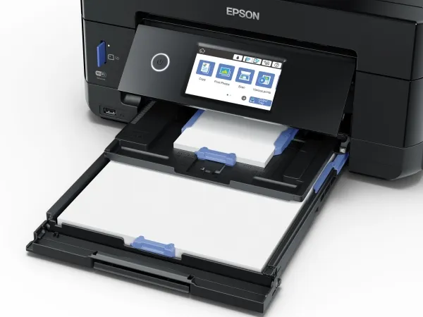Epson Expression Premium XP-7100 Small-in-One - Multifunktionsprinter - farve - blækprinter - Legal (216 x 356 mm) (original) - A4/Legal (medie) - op til 11 spm (kopiering) - op til 15.8 spm (udskriver) - 120 ark - USB 2.0, Gigabit LAN, Wi-Fi(n) - so