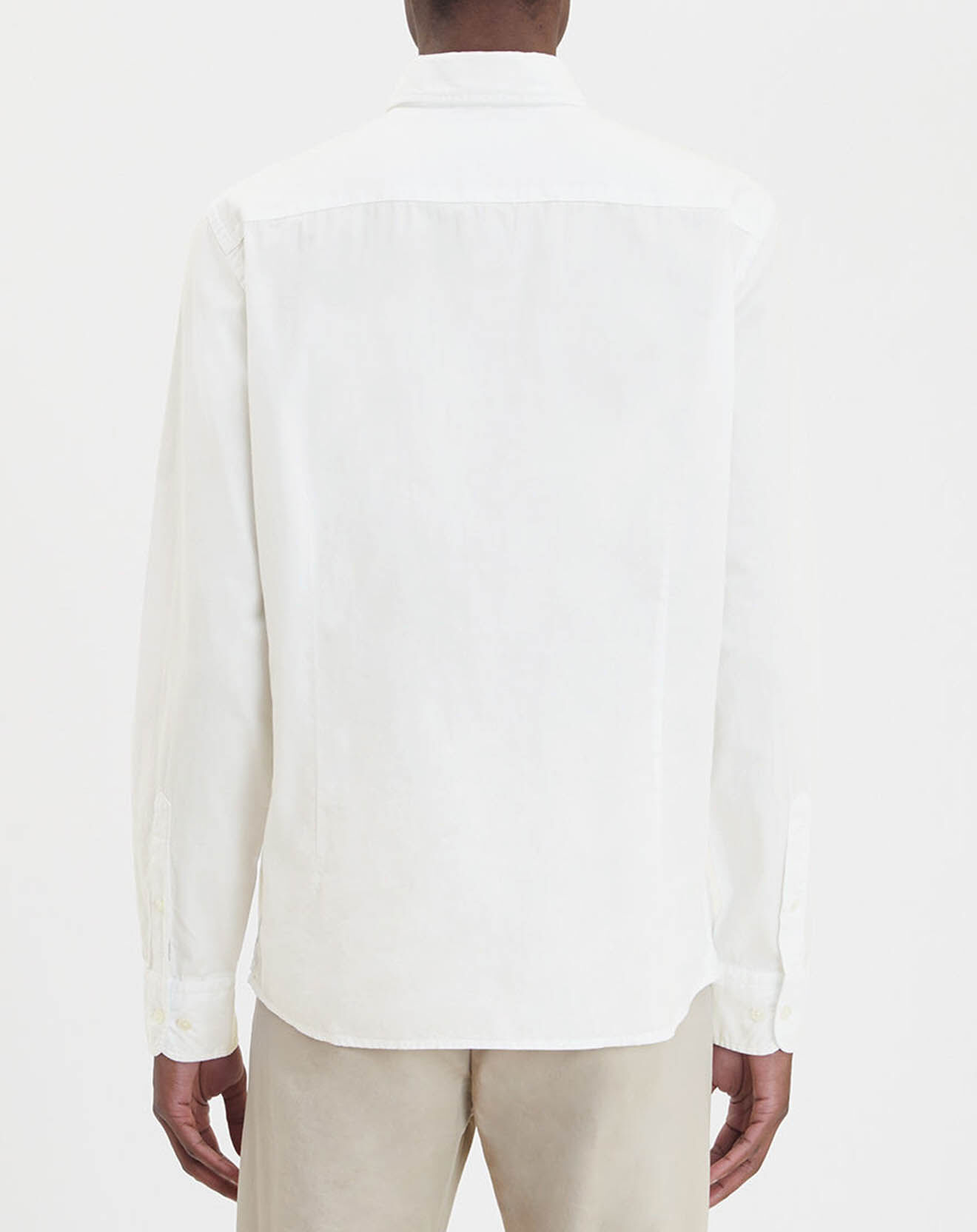 Hackett London Chemise Slim Fit Oxford blanche