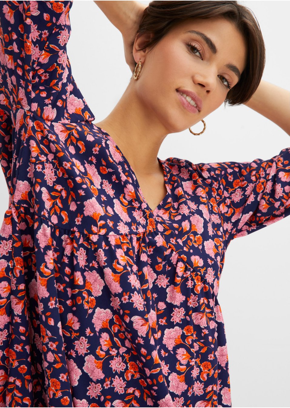 Robe tissée à motif