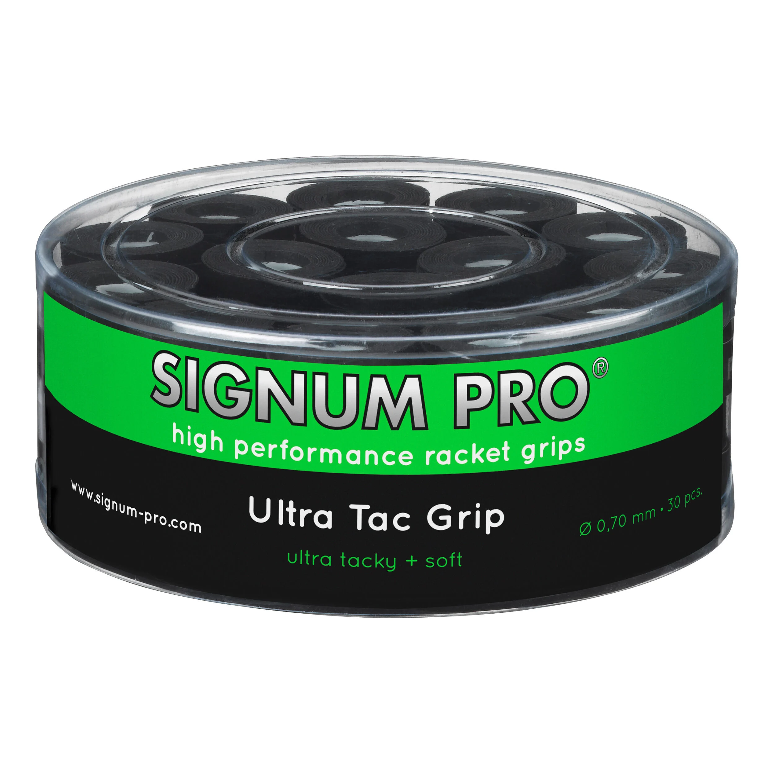 Signum Pro Ultra Tac Grip Pack De 30 - Noir