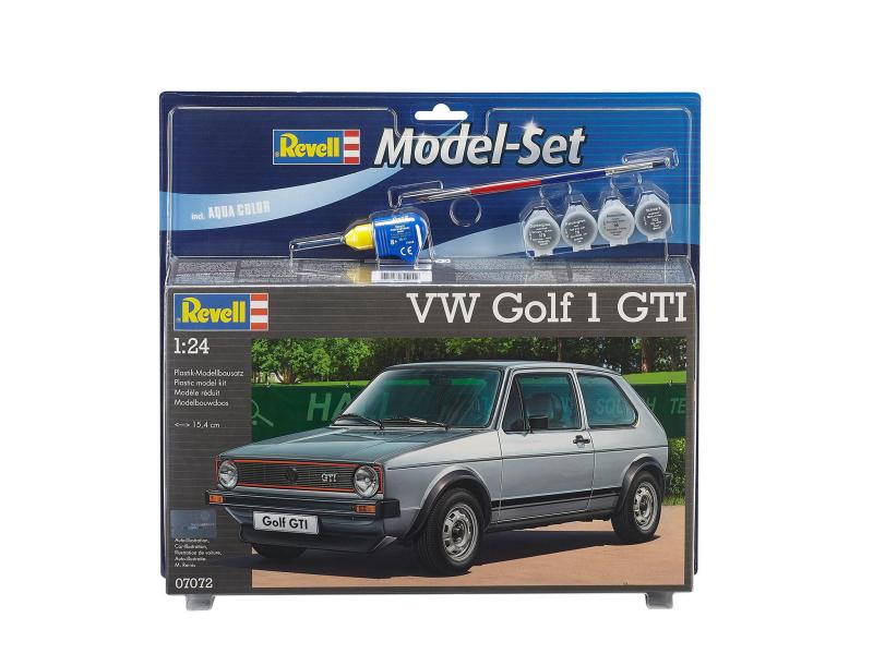 Revell Bausatz Model-Set VW Golf 1 GTI 1:24 Kunststoff Modellbausatz