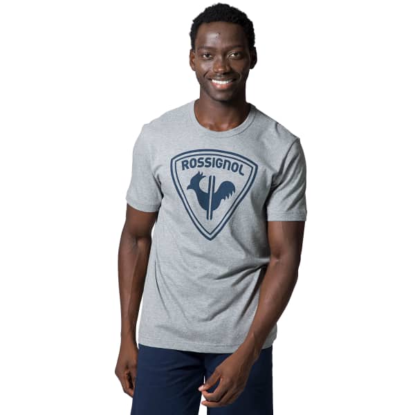 T-shirt ROSSIGNOL LOGO ROSSI TEE HEATHER GREY