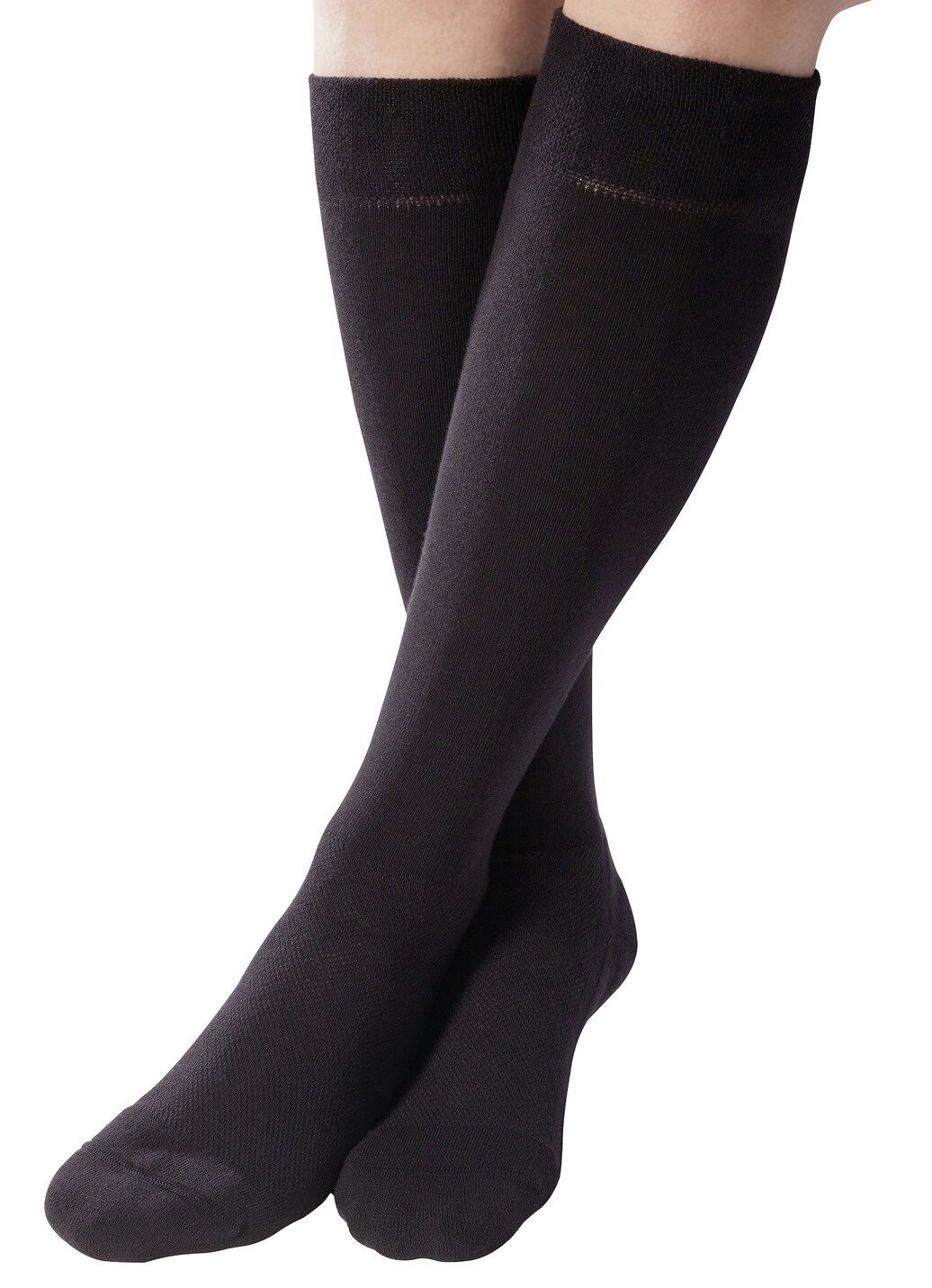 Zweierpack Komfort-Kniestrümpfe oder -Socken