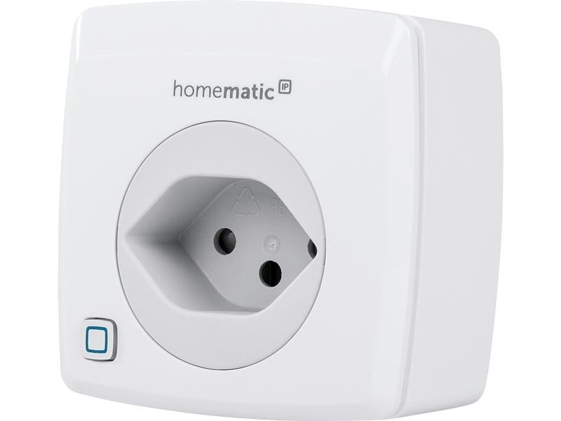 Homematic IP Funk-Zwischenstecker Dimmer Phasenabschnitt (C Dimmer-Steckdose zum Dimmen und Ein- und Ausschalten der angeschlossenen Leuchten