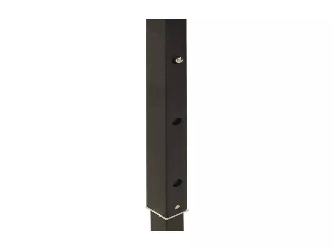 Tente de réception pliable avec parois Anthracite 2x2 m