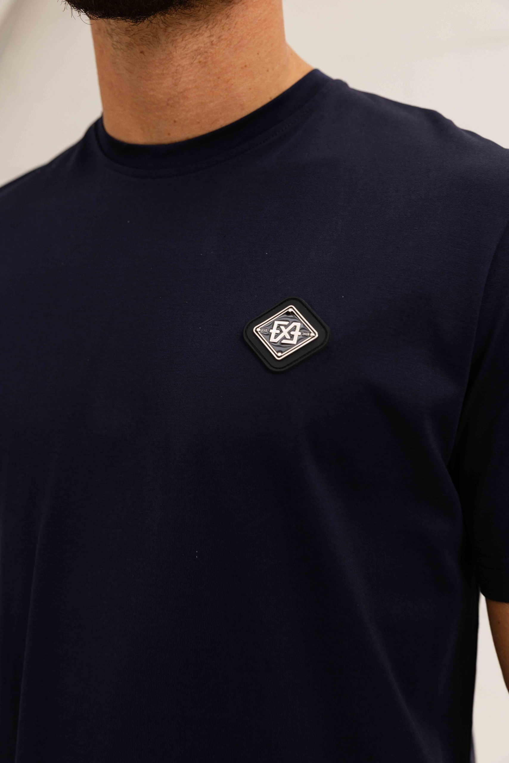 XPLCT Plate T-Shirt Heren Donkerblauw