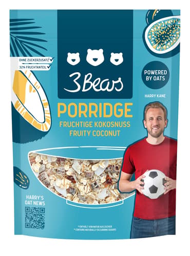 3Bears Porridge Fruchtige Kokosnuss