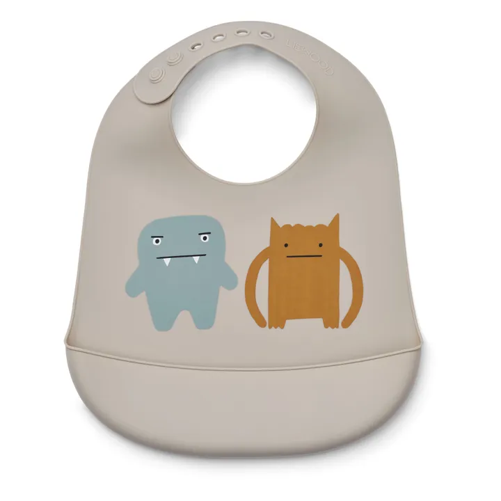 Liewood Bavoirs Tilda en silicone - Set de 2 | Monster/Mist