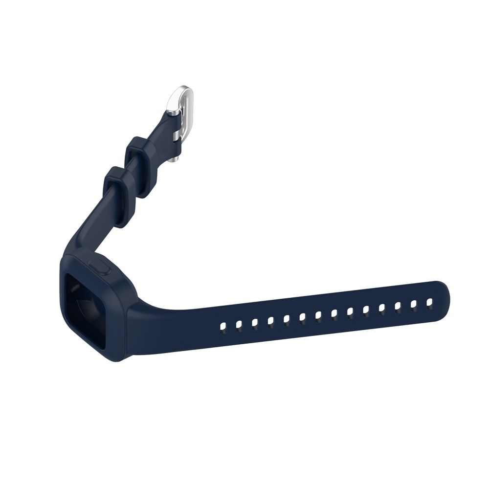 (Gr. XS) Garmin Vivofit JR 3 Silikon Armband mit Dornschliesse (Gelenkumfang ca. 135 - 200mm) - Dunkelblau