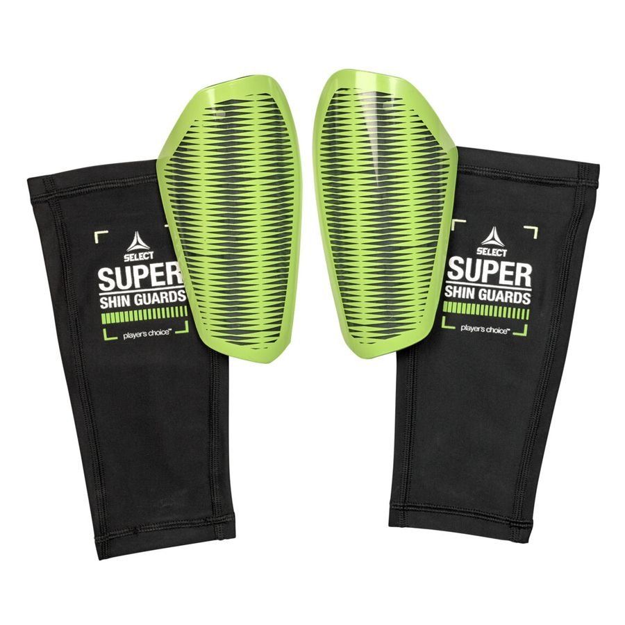 Select Protège-Tibias Super V25 - Noir/Vert