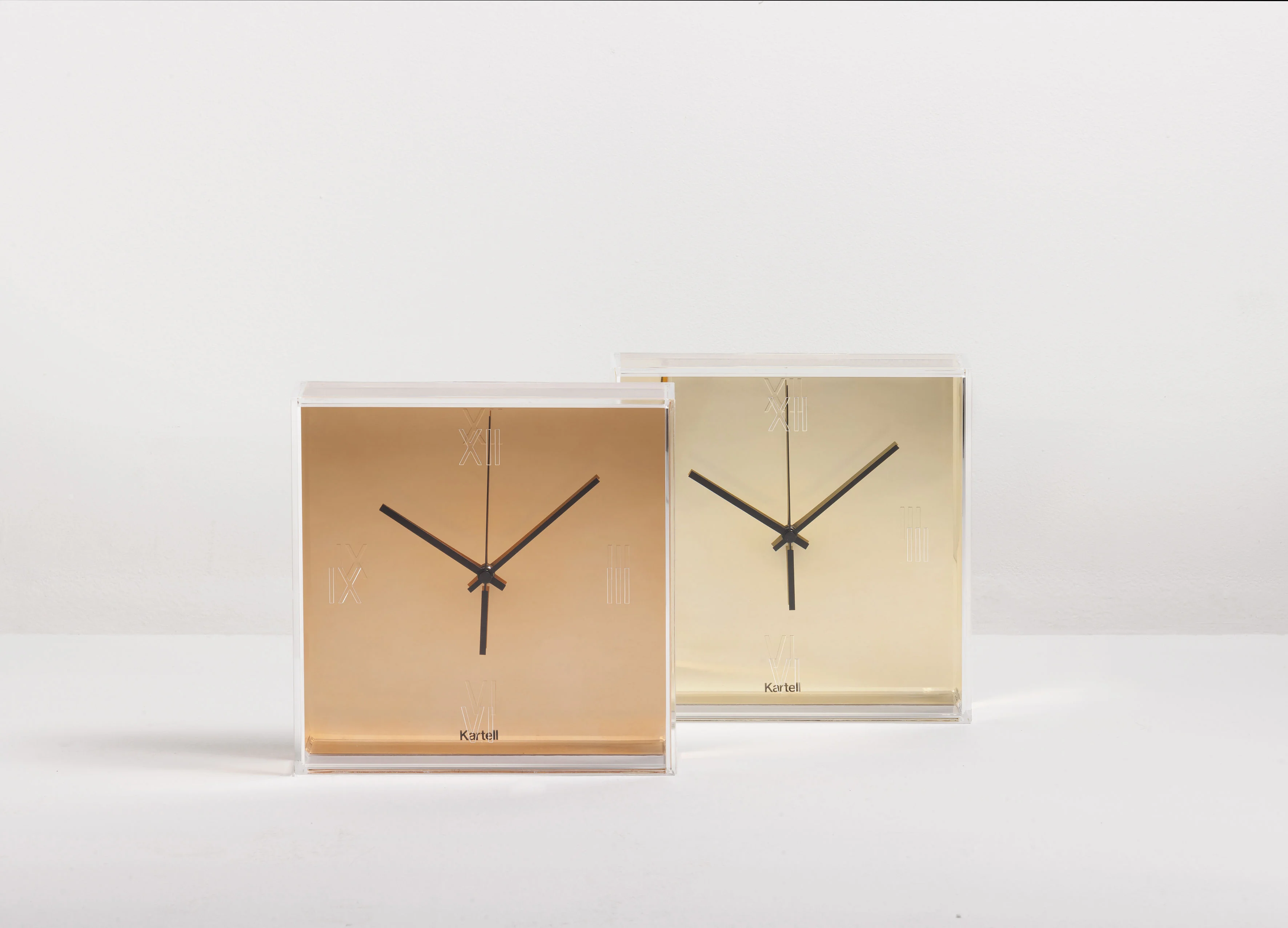 TIC & TAC - Horloge murale | Doré