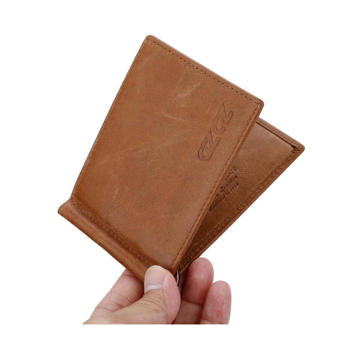 Lommebok i skinn Ultratynn lommebok i skinn